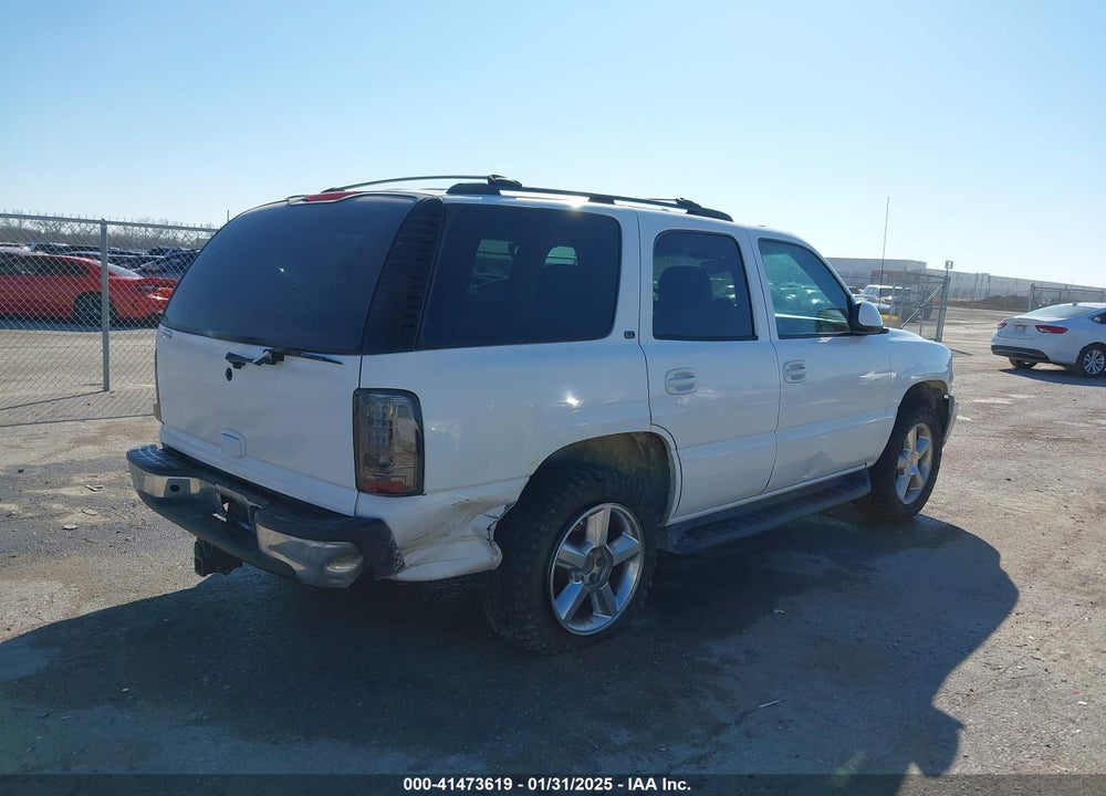 2005 CHEVROLET TAHOE LT VIN: 1GNEC13T25R108333