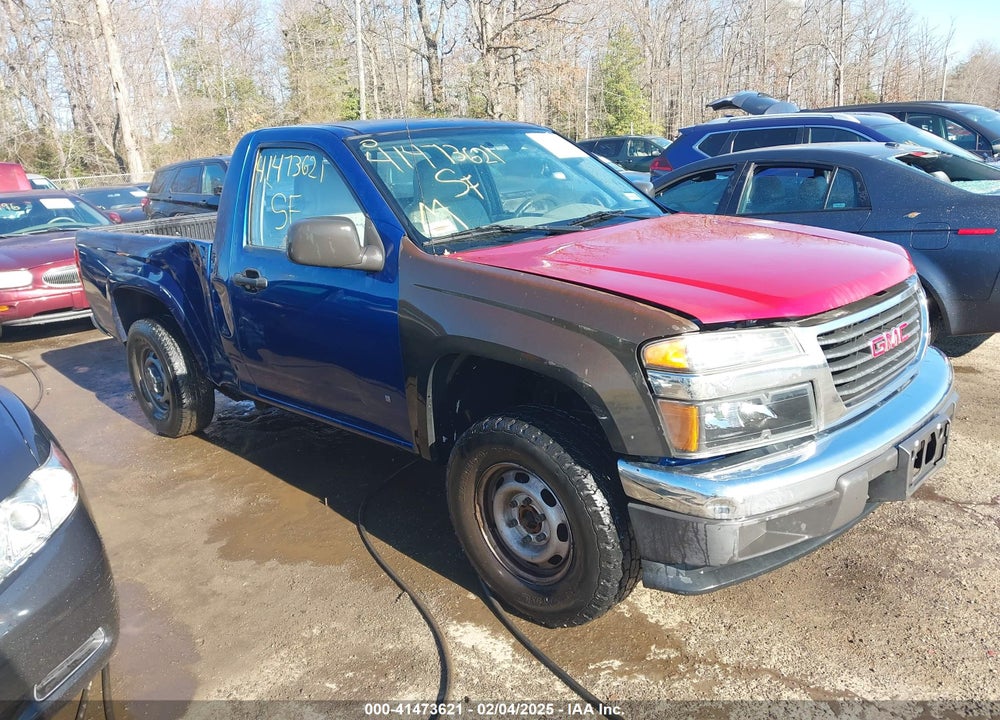 2006 GMC CANYON WORK TRUCK VIN: 1GTDT146468296017