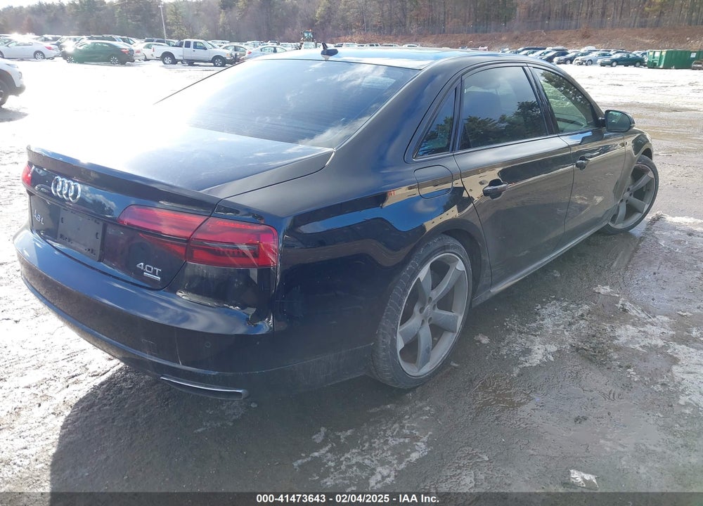 2017 AUDI A8 L 4.0T SPORT VIN: WAU43AFD8HN006620