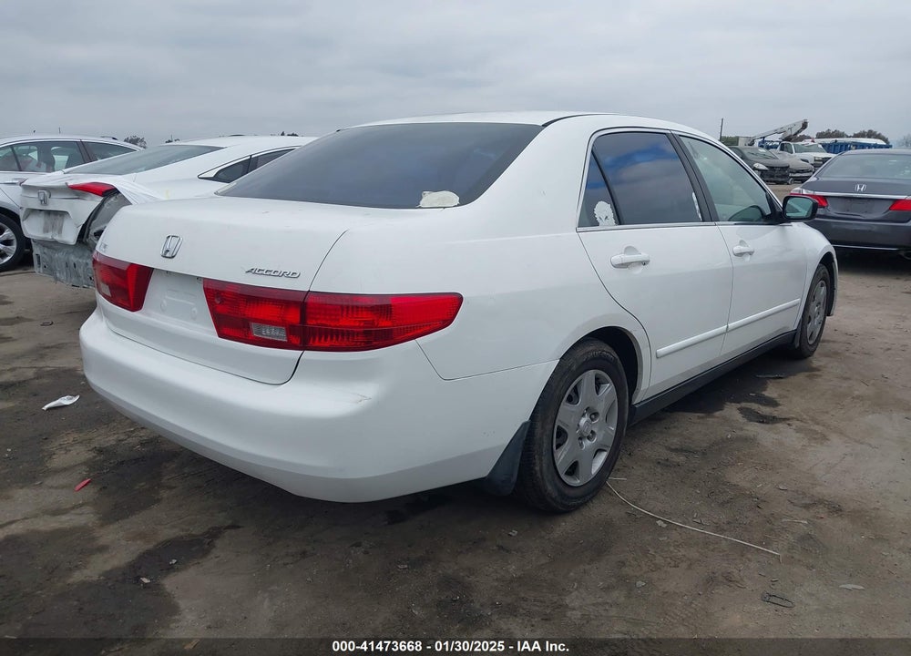 2005 HONDA ACCORD 2.4 LX VIN: JHMCM564X5C000911