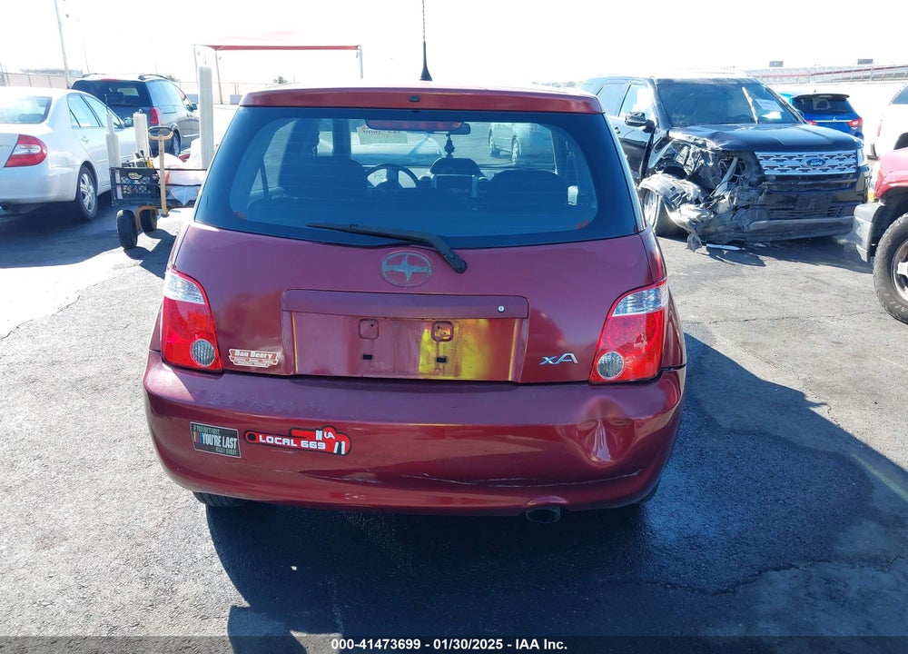 2006 SCION XA VIN: JTKKT604160147502