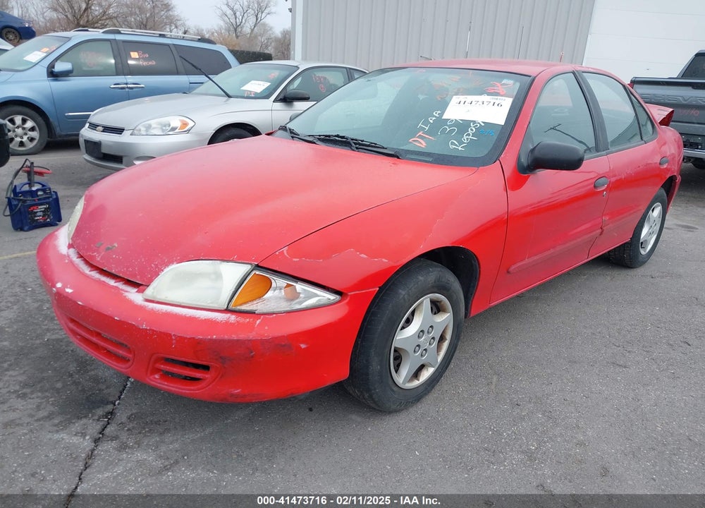 2002 CHEVROLET CAVALIER VIN: 1G1JC524627399427