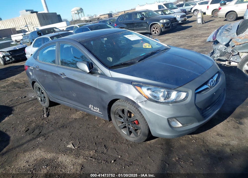2012 HYUNDAI ACCENT GLS VIN: KMHCU4AE7CU210638