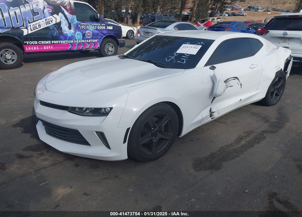 2018 CHEVROLET CAMARO VIN: 1G1FB1RX6J0189676