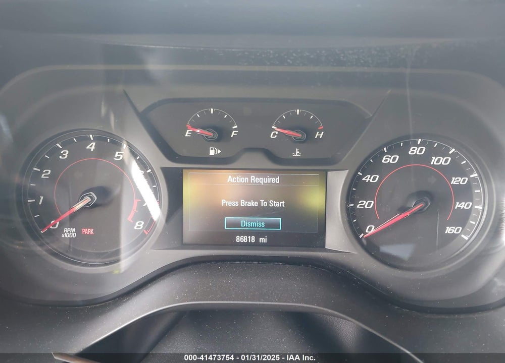 2018 CHEVROLET CAMARO VIN: 1G1FB1RX6J0189676