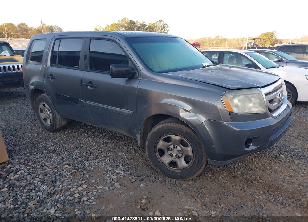 2010 HONDA PILOT LX VIN: 5FNYF4H22AB025807