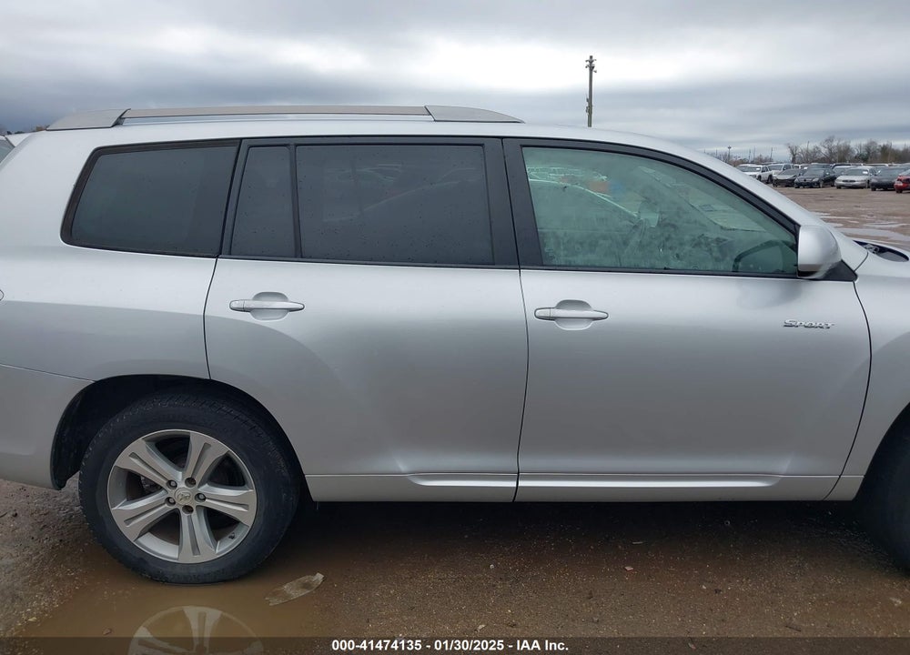 2008 TOYOTA HIGHLANDER SPORT VIN: JTEDS43A382051091