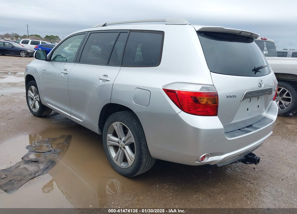 2008 TOYOTA HIGHLANDER SPORT VIN: JTEDS43A382051091