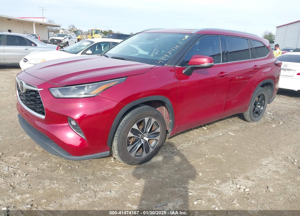 2021 TOYOTA HIGHLANDER VIN: 5TDGZRAH0MS032592