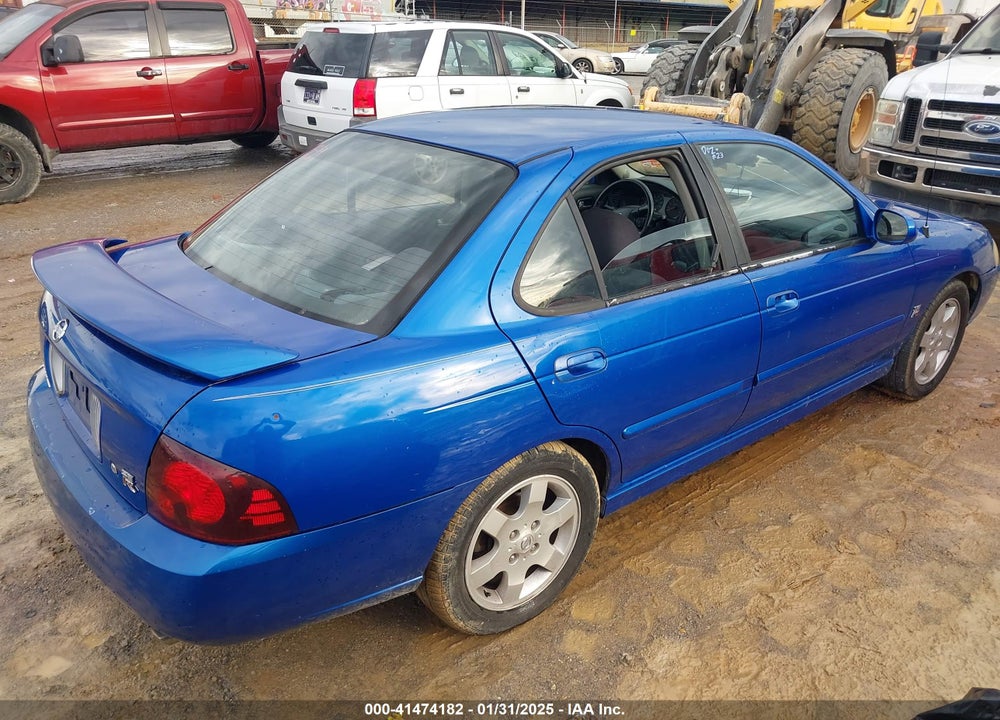 2005 NISSAN SENTRA SE-R VIN: 3N1AB51D95L548217
