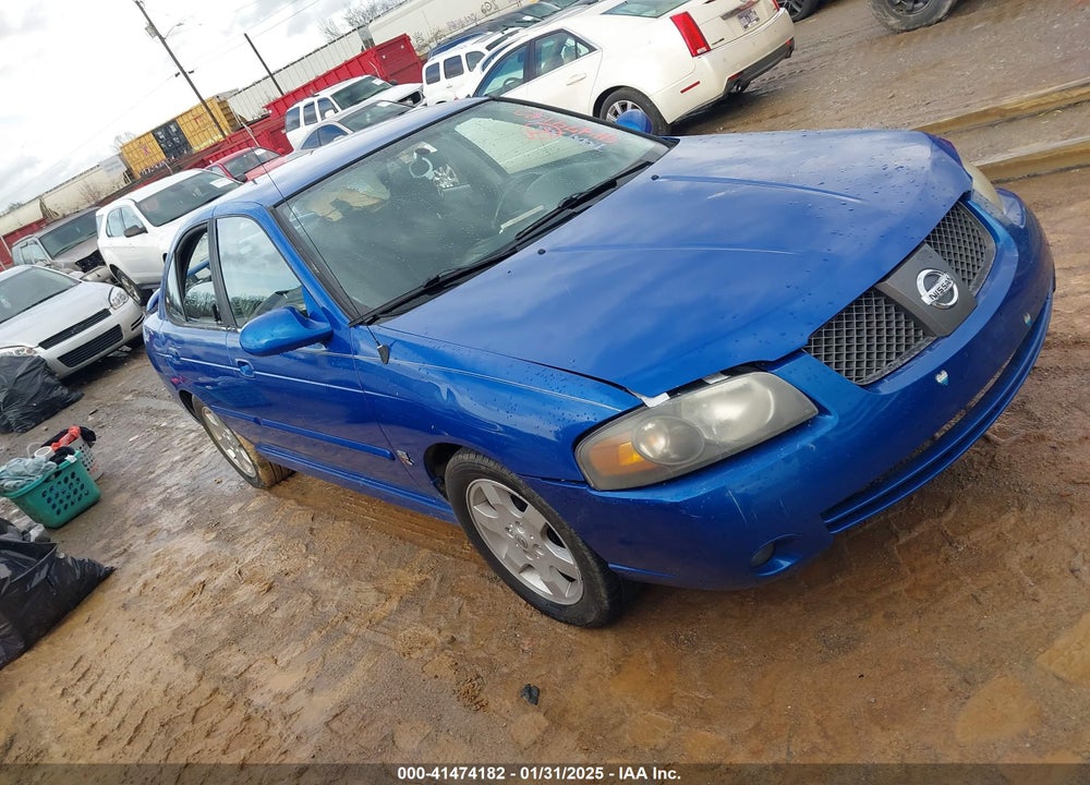 2005 NISSAN SENTRA SE-R VIN: 3N1AB51D95L548217