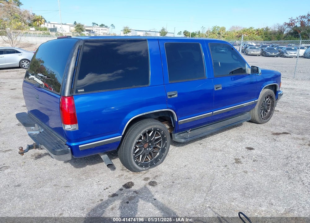 1997 GMC YUKON SLE VIN: 1GKEC13R0VJ744958