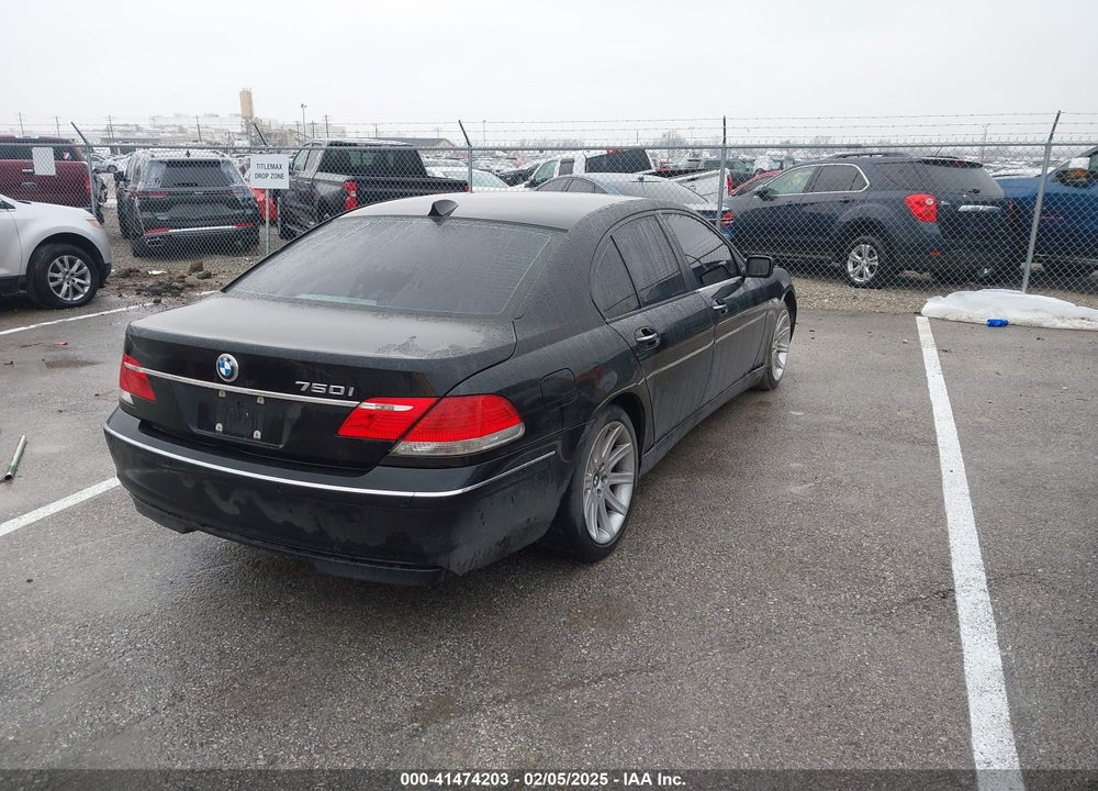 2006 BMW 750I VIN: WBAHL83596DT03664