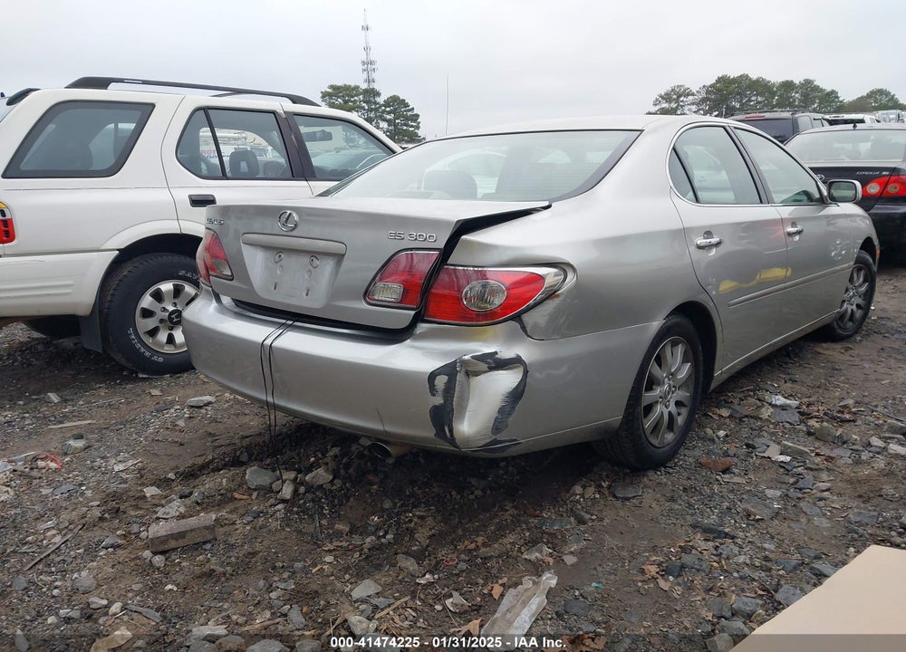 2003 LEXUS ES 300 VIN: JTHBF30G236001527