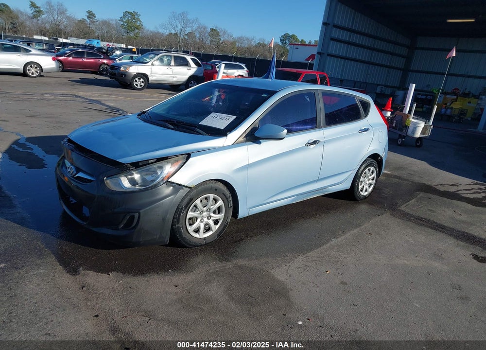 2014 HYUNDAI ACCENT VIN: KMHCT5AE3EU147985