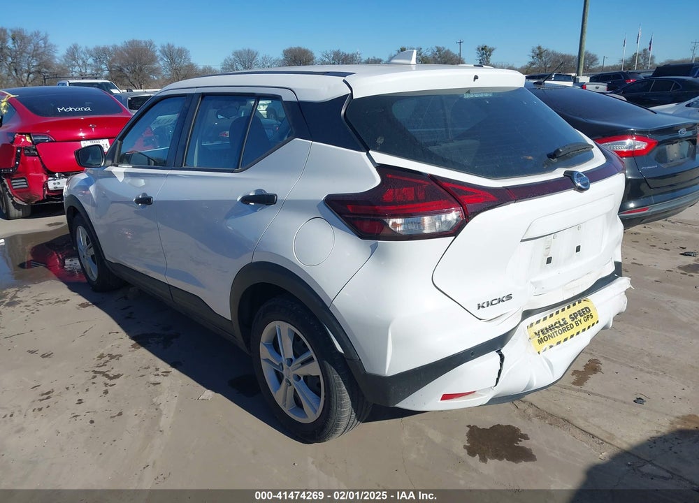 2021 NISSAN KICKS S XTRONIC CVT VIN: 3N1CP5BV1ML481290
