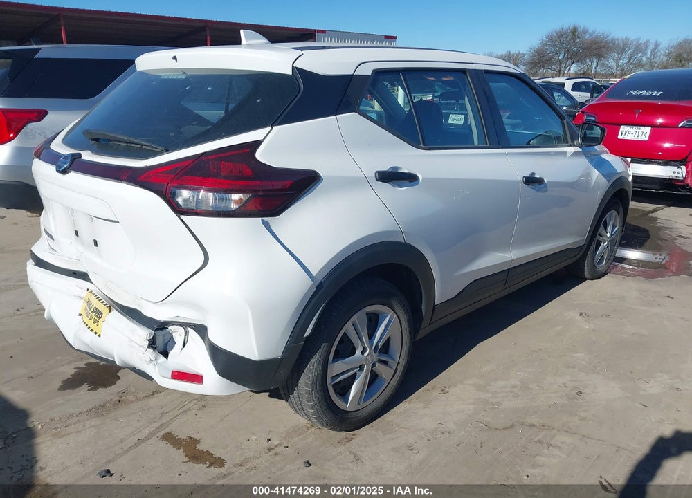 2021 NISSAN KICKS S XTRONIC CVT VIN: 3N1CP5BV1ML481290
