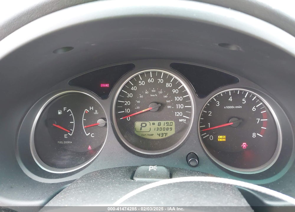 2008 SUBARU FORESTER 2.5X L.L. BEAN EDITION VIN: JF1SG676X8H707515