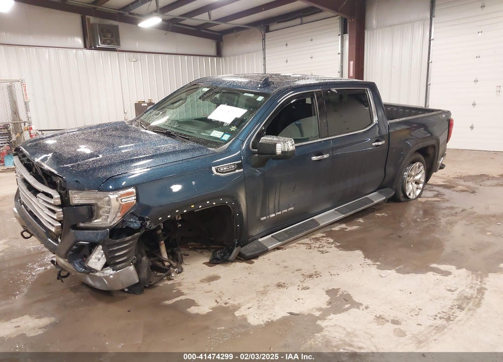 2021 GMC SIERRA K1500 SLT VIN: 3GTU9DED2MG249766