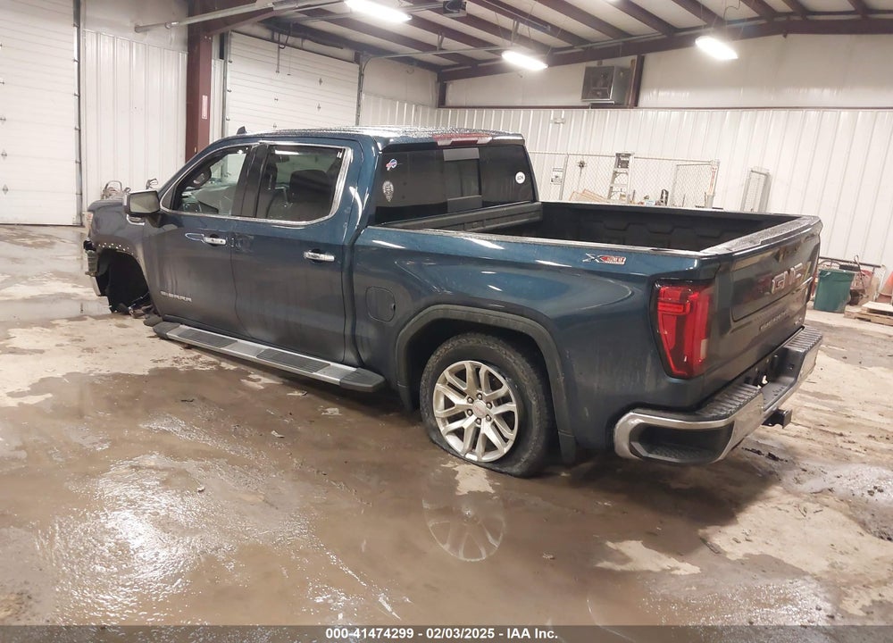 2021 GMC SIERRA K1500 SLT VIN: 3GTU9DED2MG249766