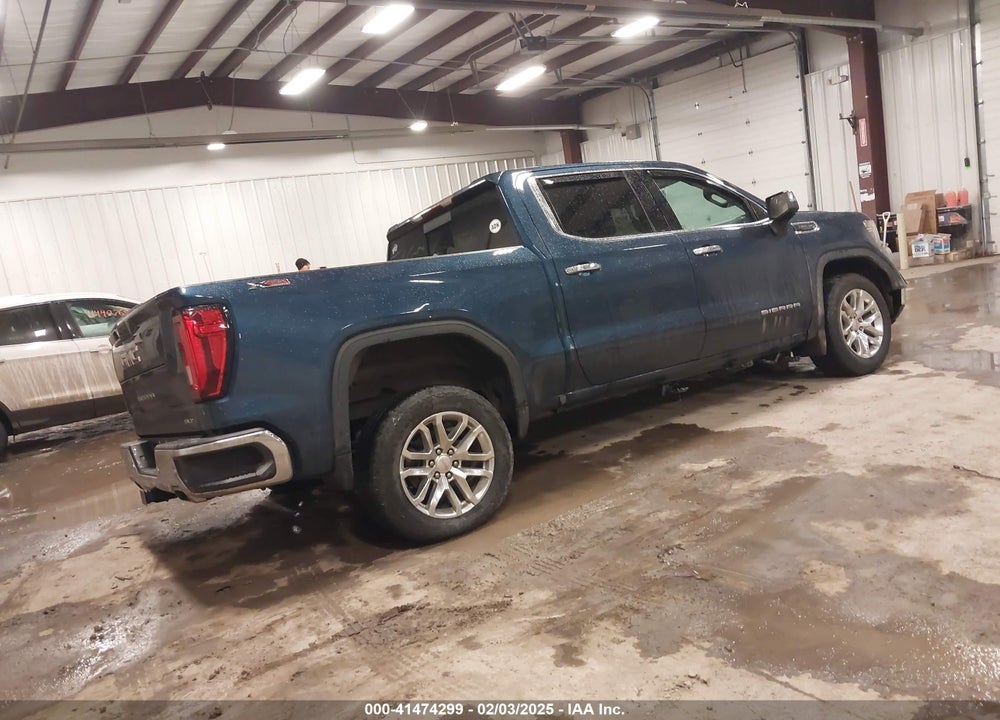 2021 GMC SIERRA K1500 SLT VIN: 3GTU9DED2MG249766