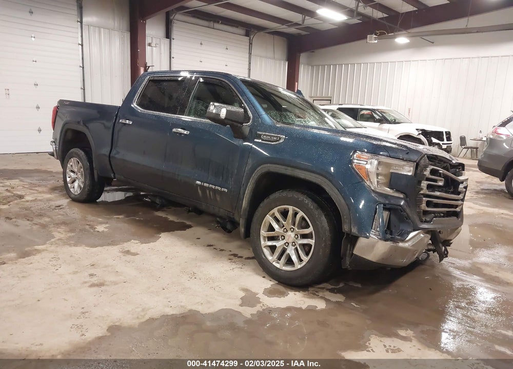 2021 GMC SIERRA K1500 SLT VIN: 3GTU9DED2MG249766