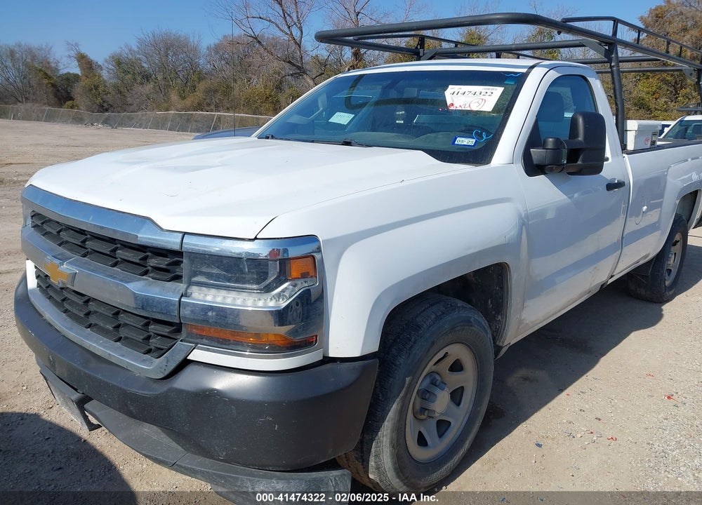 2018 CHEVROLET SILVERADO 1500 WT VIN: 1GCNCNEC4JZ319279