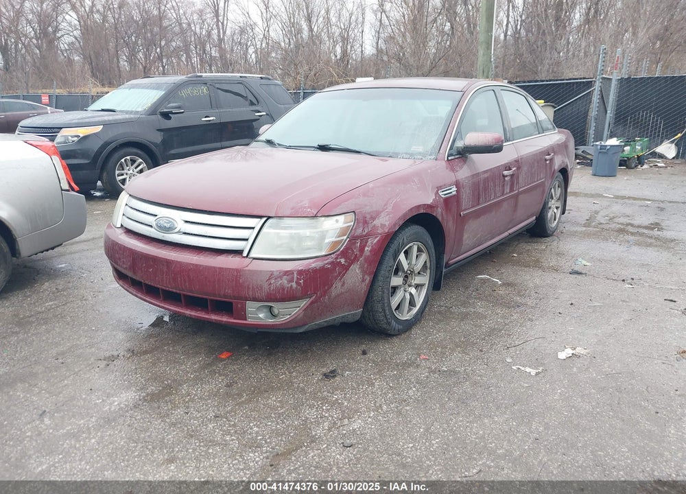 2008 FORD TAURUS SEL VIN: 1FAHP24W98G187630