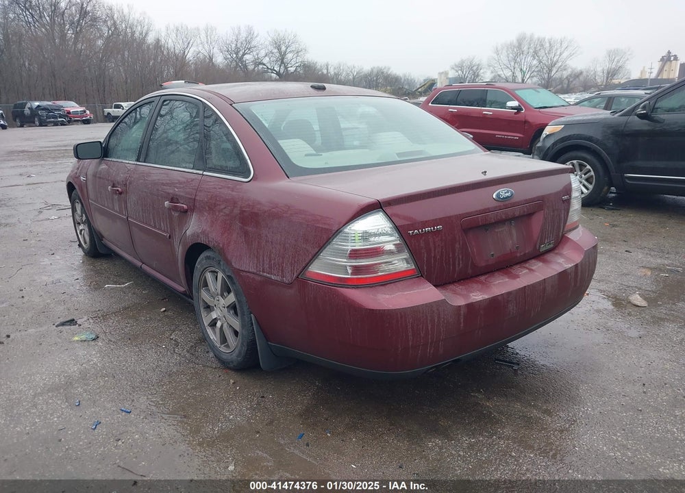 2008 FORD TAURUS SEL VIN: 1FAHP24W98G187630