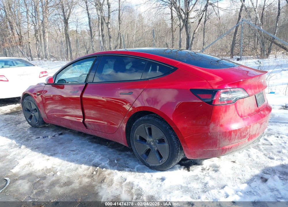 2022 TESLA MODEL 3 VIN: 5YJ3E1EB5NF178901