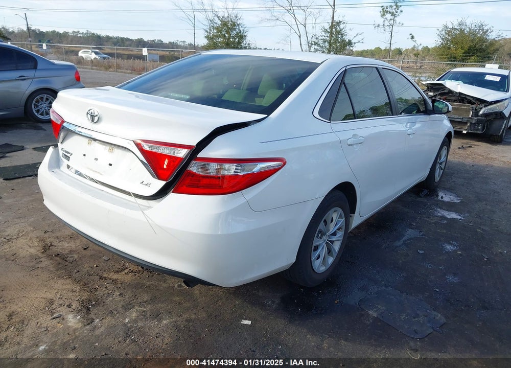 2016 TOYOTA CAMRY VIN: 4T1BF1FK4GU165120