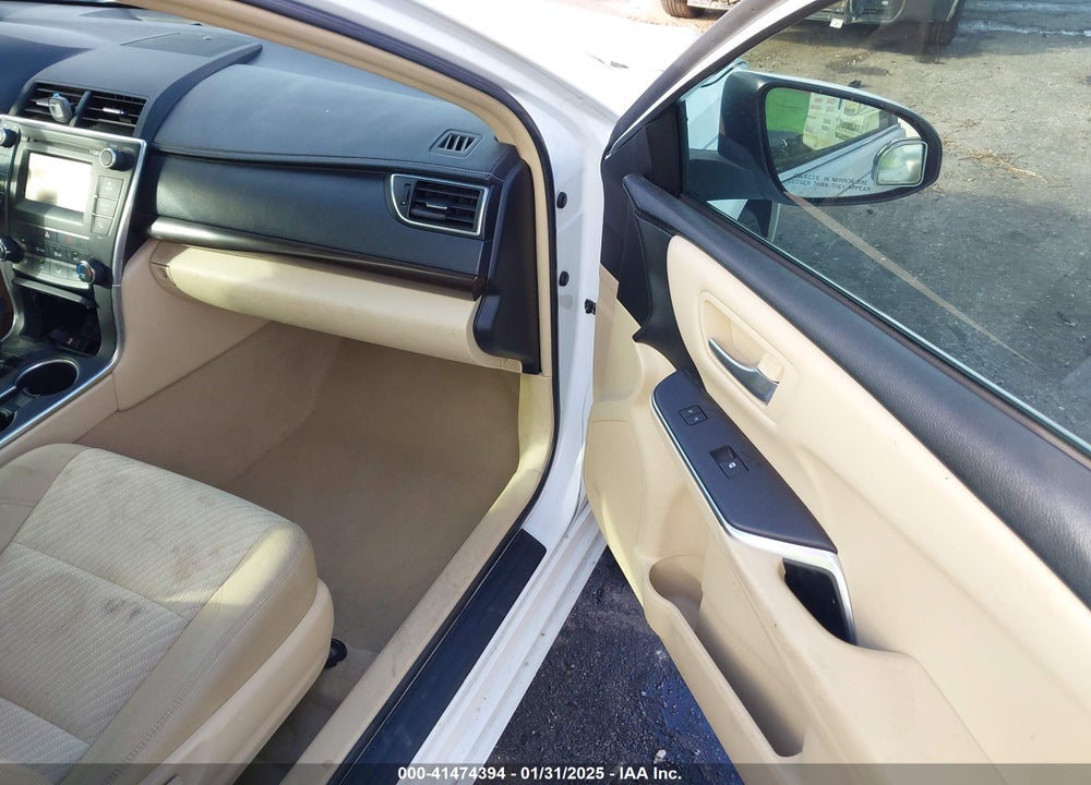 2016 TOYOTA CAMRY VIN: 4T1BF1FK4GU165120