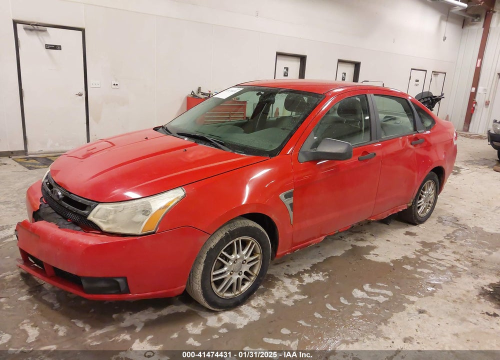 2008 FORD FOCUS VIN: 1FAHP35N48W132911