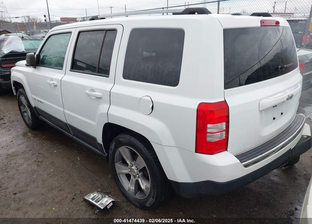 2016 JEEP PATRIOT VIN: 1C4NJPFAXGD749306