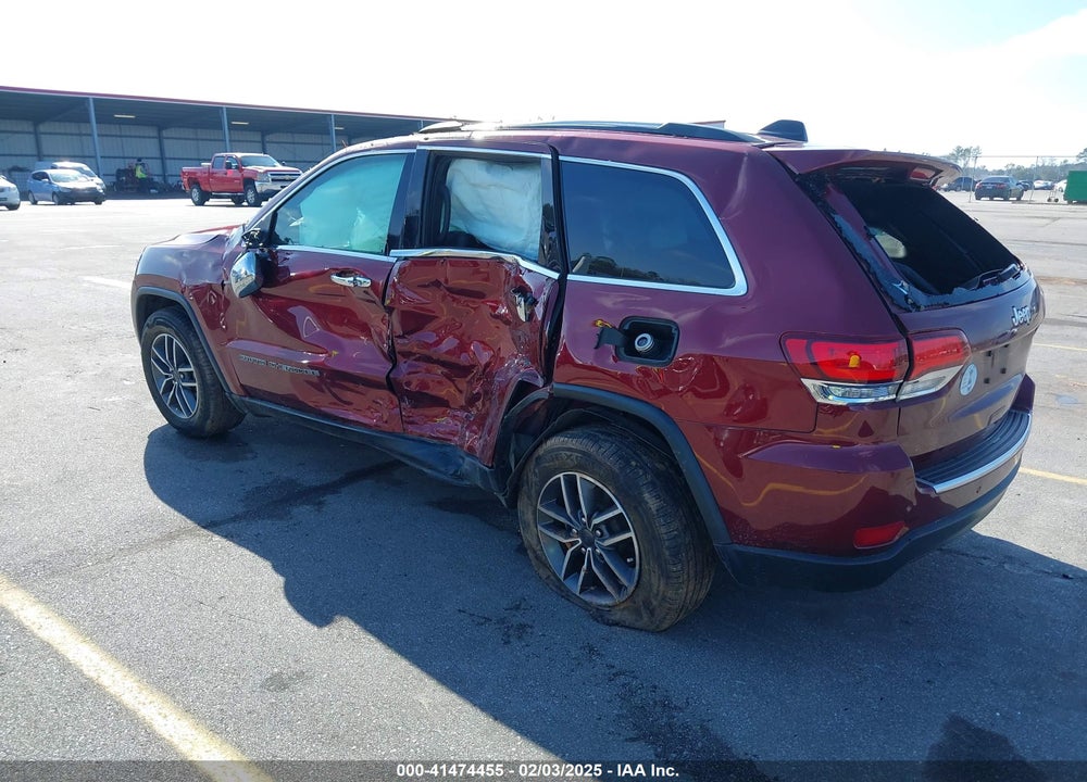 2021 JEEP GRAND CHEROKEE LIMITED 4X2 VIN: 1C4RJEBG1MC782924