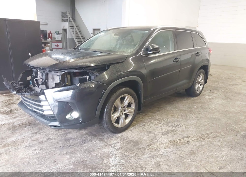 2019 TOYOTA HIGHLANDER LIMITED VIN: 5TDDZRFH0KS721380