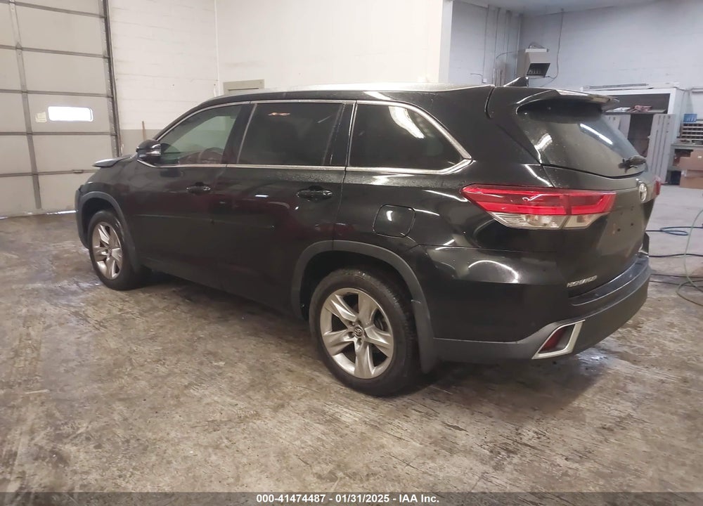 2019 TOYOTA HIGHLANDER LIMITED VIN: 5TDDZRFH0KS721380