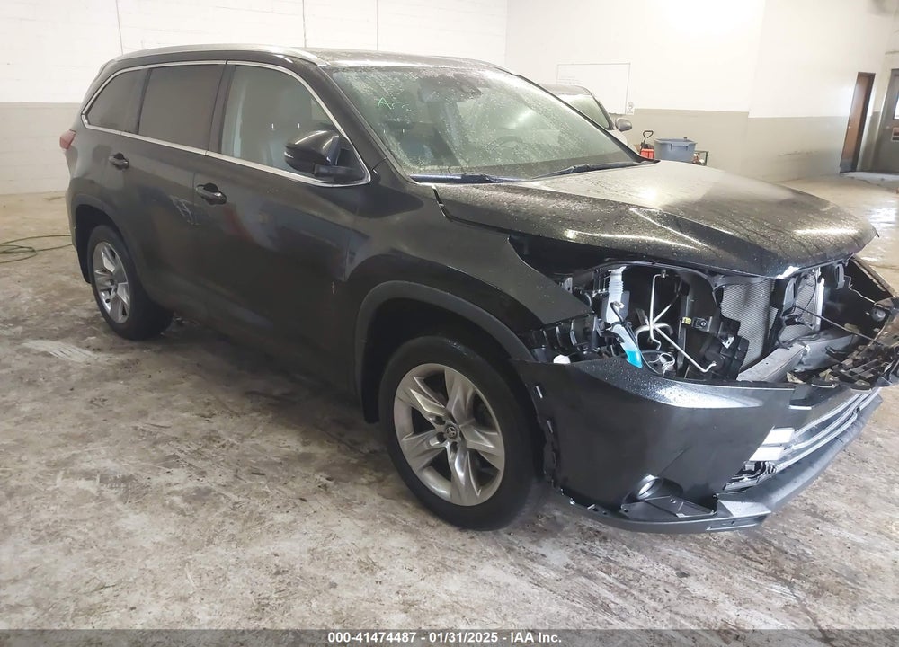 2019 TOYOTA HIGHLANDER LIMITED VIN: 5TDDZRFH0KS721380