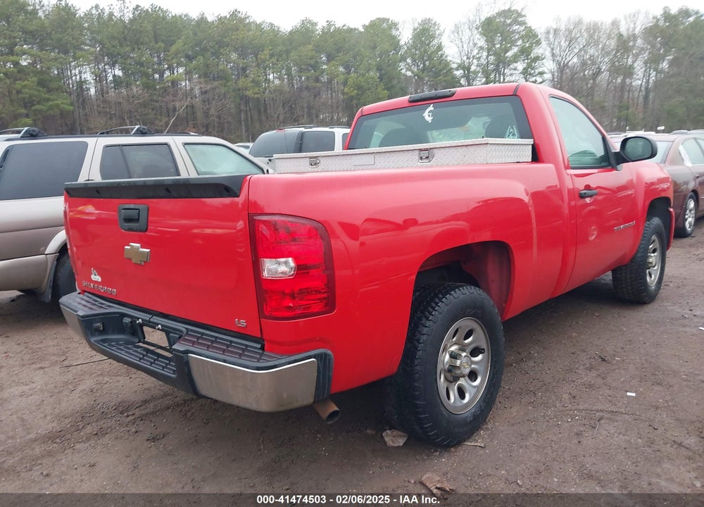2007 CHEVROLET SILVERADO 1500 WORK TRUCK VIN: 1GCEC14XX7Z642726