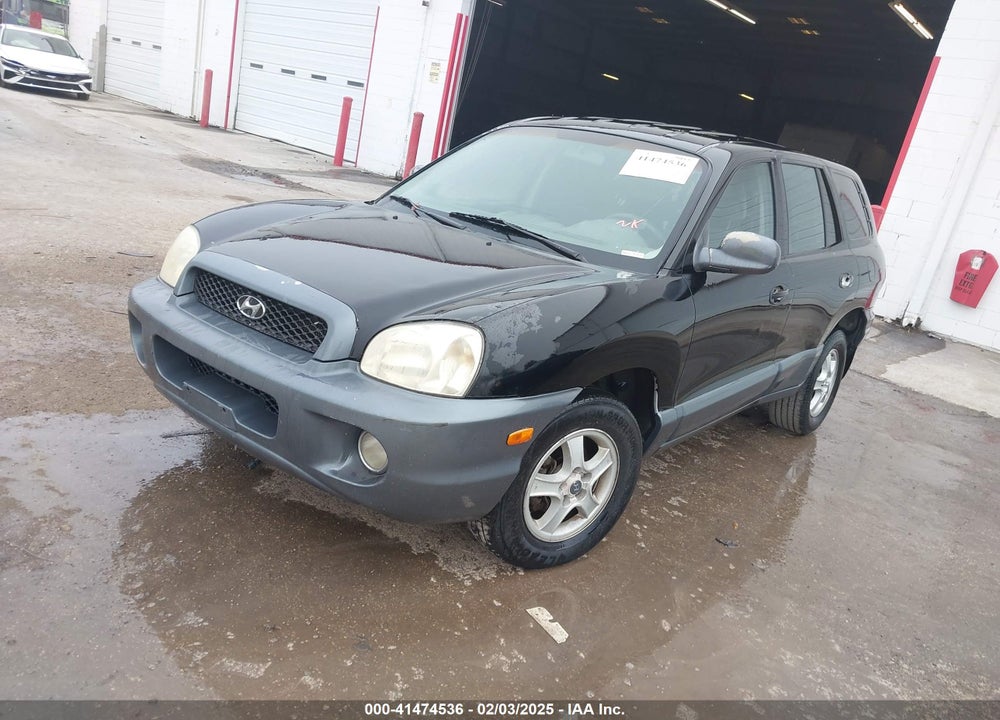 2002 HYUNDAI SANTA FE VIN: KM8SC13DX2U140438