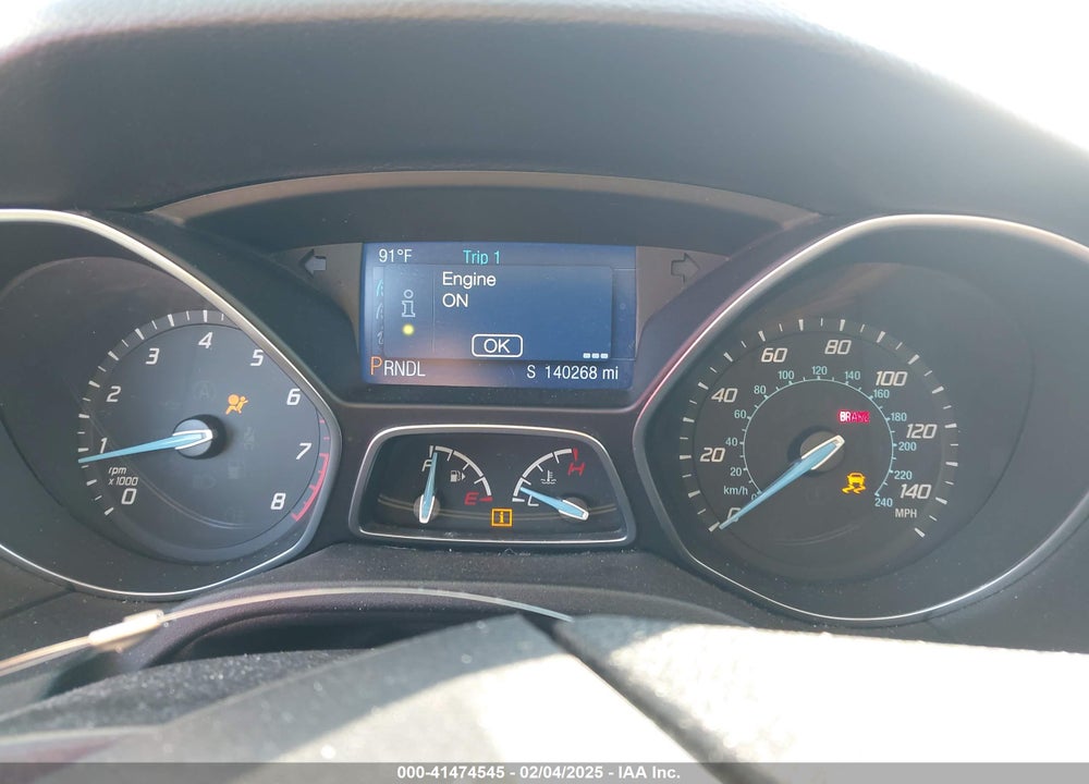 2014 FORD FOCUS VIN: 1FADP3K22EL332353