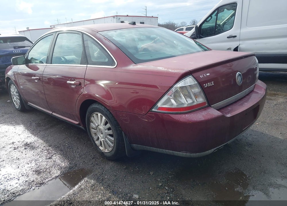 2008 MERCURY SABLE VIN: 1MEHM40W28G604539
