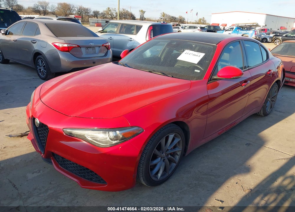 2023 ALFA ROMEO GIULIA VIN: ZARFAMAN1P7670527
