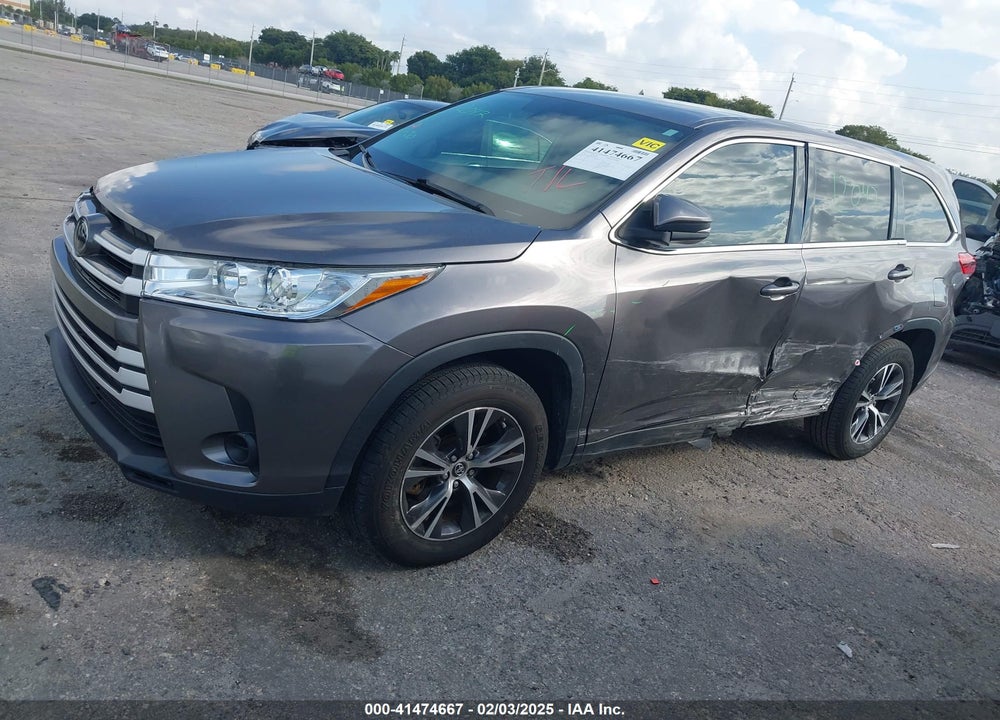 2019 TOYOTA HIGHLANDER VIN: 5TDZZRFH7KS290610