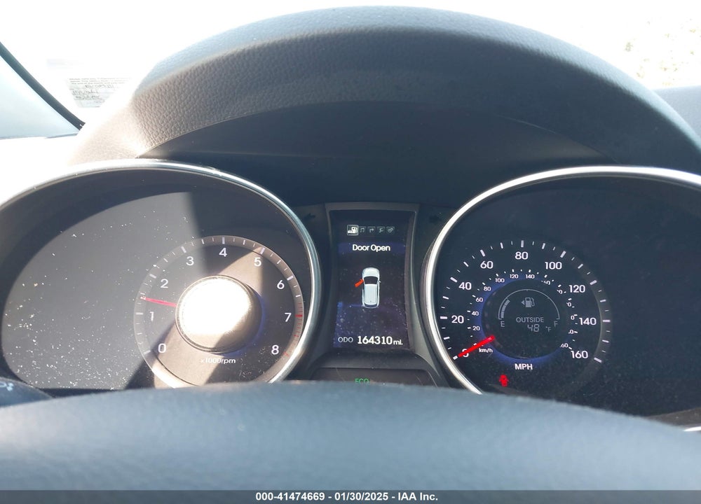 2014 HYUNDAI SANTA FE GLS VIN: KM8SR4HF8EU085311