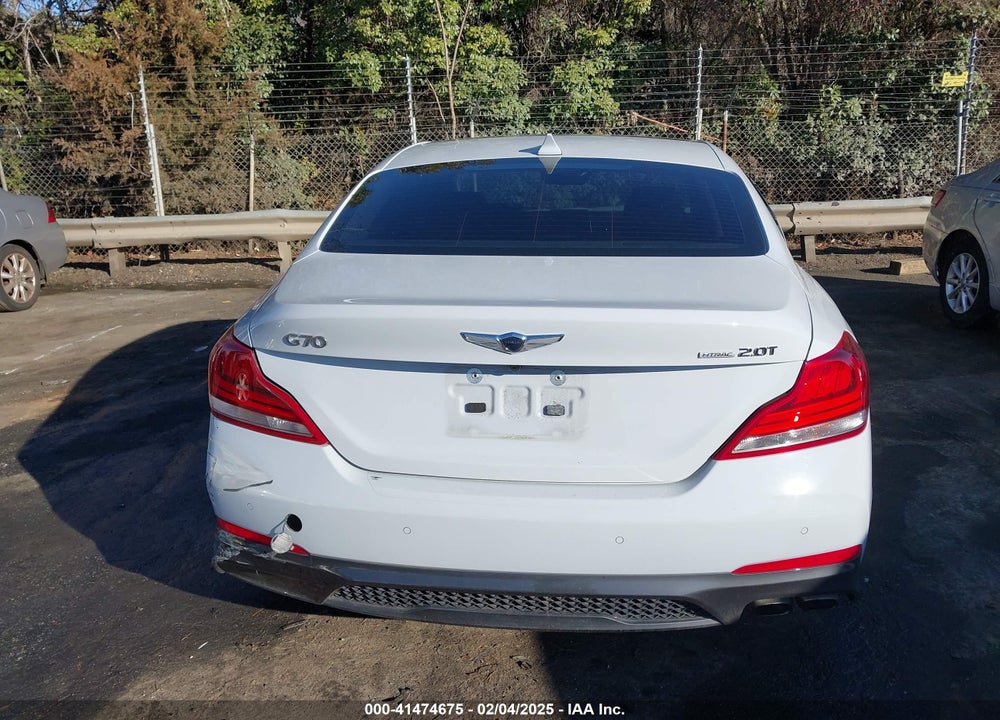 2021 GENESIS G70 VIN: KMTG34LA6MU075190