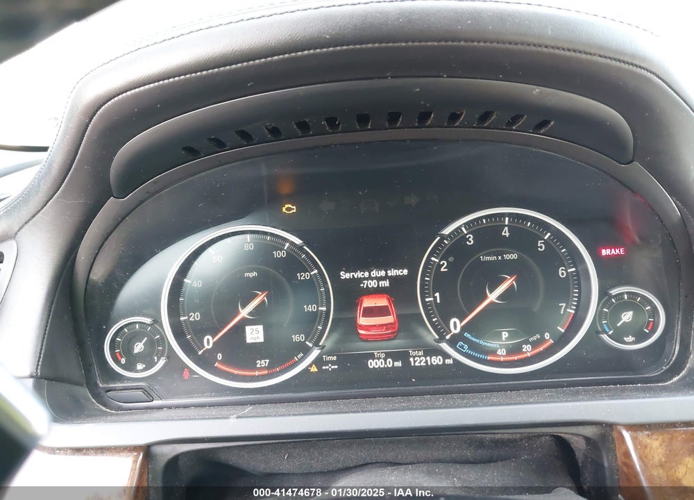 2015 BMW 750LI XDRIVE VIN: WBAYF8C53FD655386