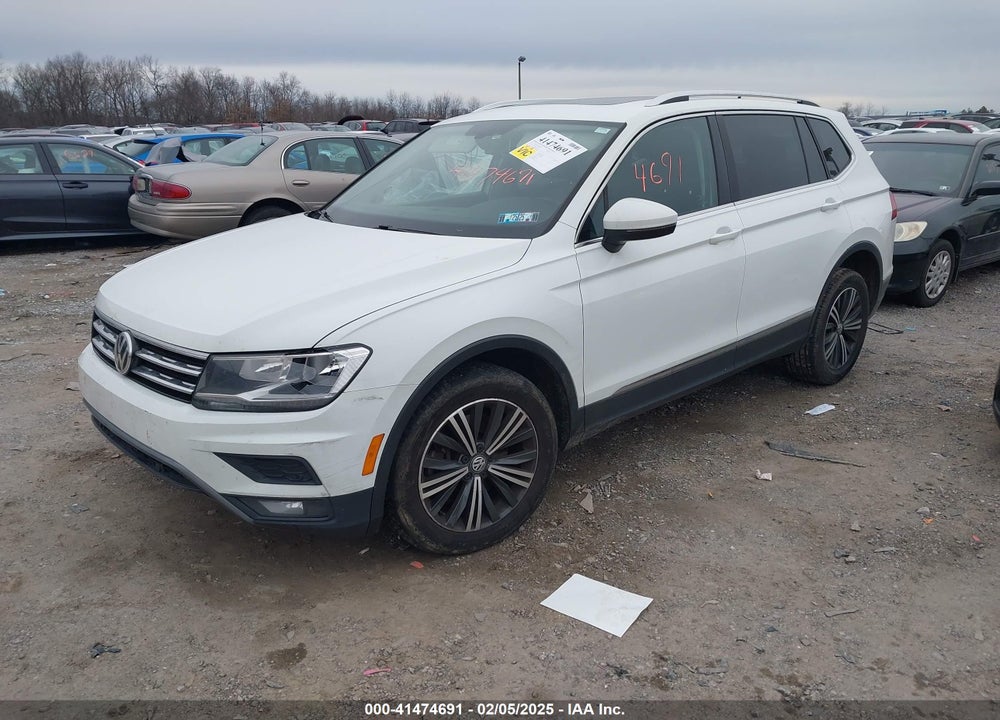 2019 VOLKSWAGEN TIGUAN 2.0T SE/2.0T SEL/2.0T SEL R-LINE/2.0T SEL R-LINE BLACK VIN: 3VV2B7AX5KM036131