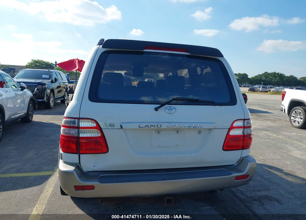 2003 TOYOTA LAND CRUISER VIN: JTEHT05J932044322
