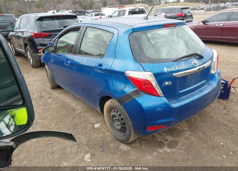 2013 TOYOTA YARIS VIN: JTDKTUD37DD544926